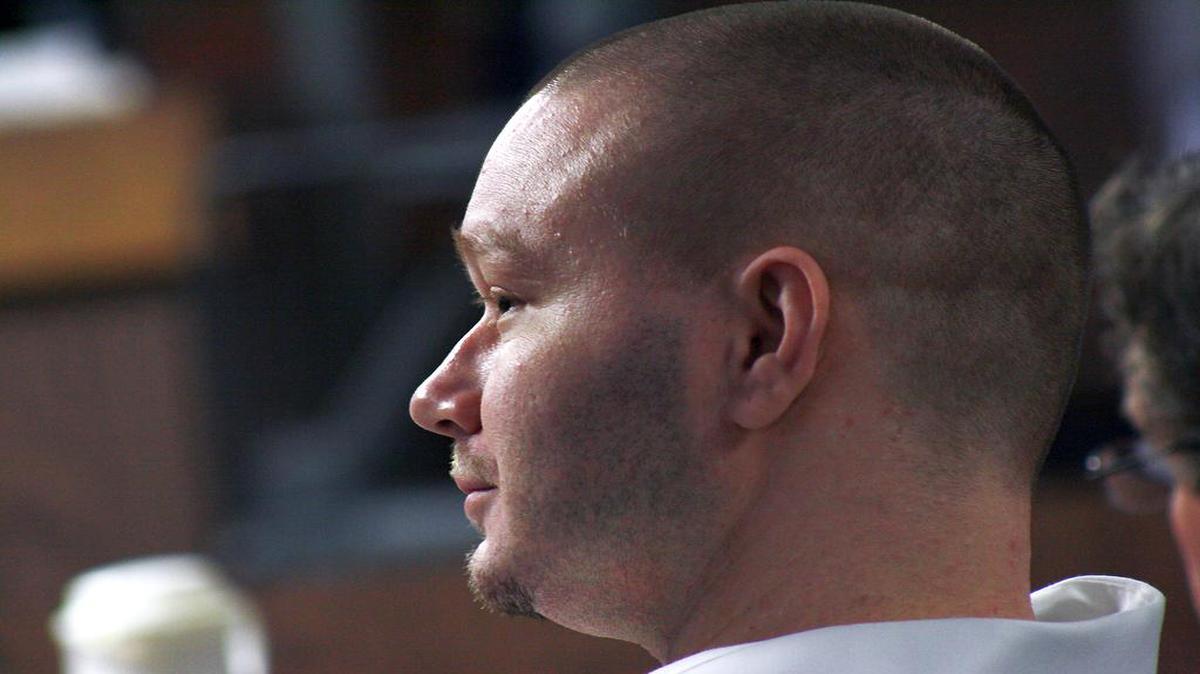 Kyle Flack listened Thursday as a jury in Franklin County District Court in Ottawa recommended that he be sentenced to death.