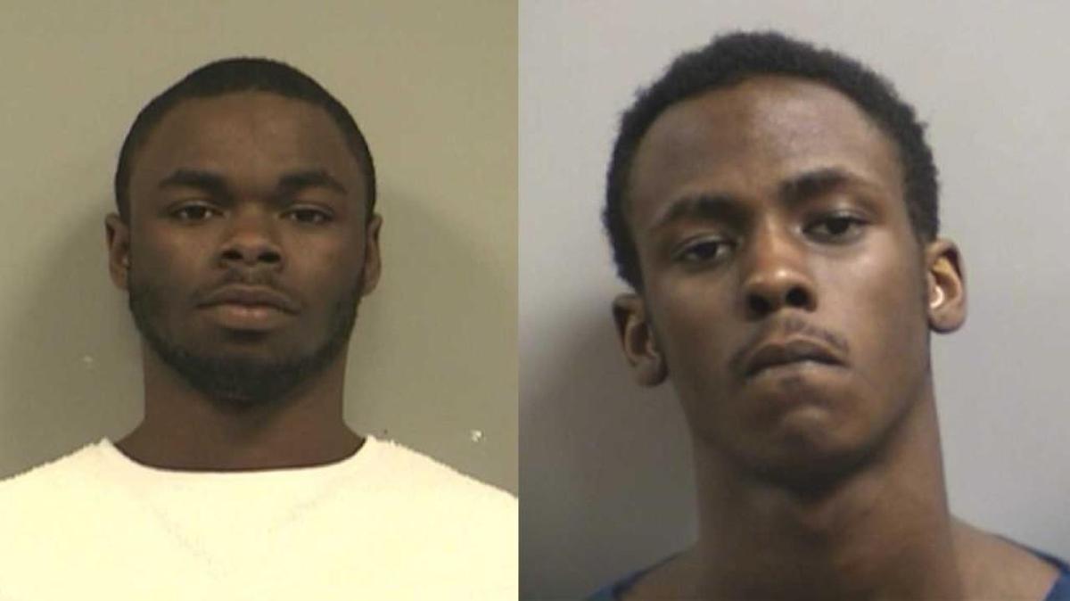 Micah Dozier (left) and Larry Wren III are each charged in Jackson County Circuit Court with first-degree murder in the death of 29-year-old Michael Luckey.