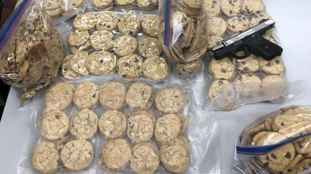 The Missouri Highway Patrol pulled over a U-Haul truck Tuesday on Interstate 70 in Lafayette County and found 23.2 pounds of THC “edibles,” cookies infused with the chemical found in marijuana. They also found more than 4 pounds of marijuana and a gun.