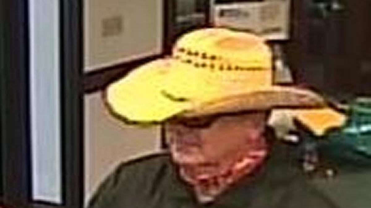 
Alleged bank robber
