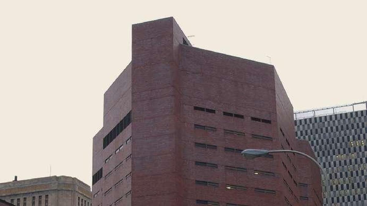 The Jackson County Detention Center in downtown Kansas City