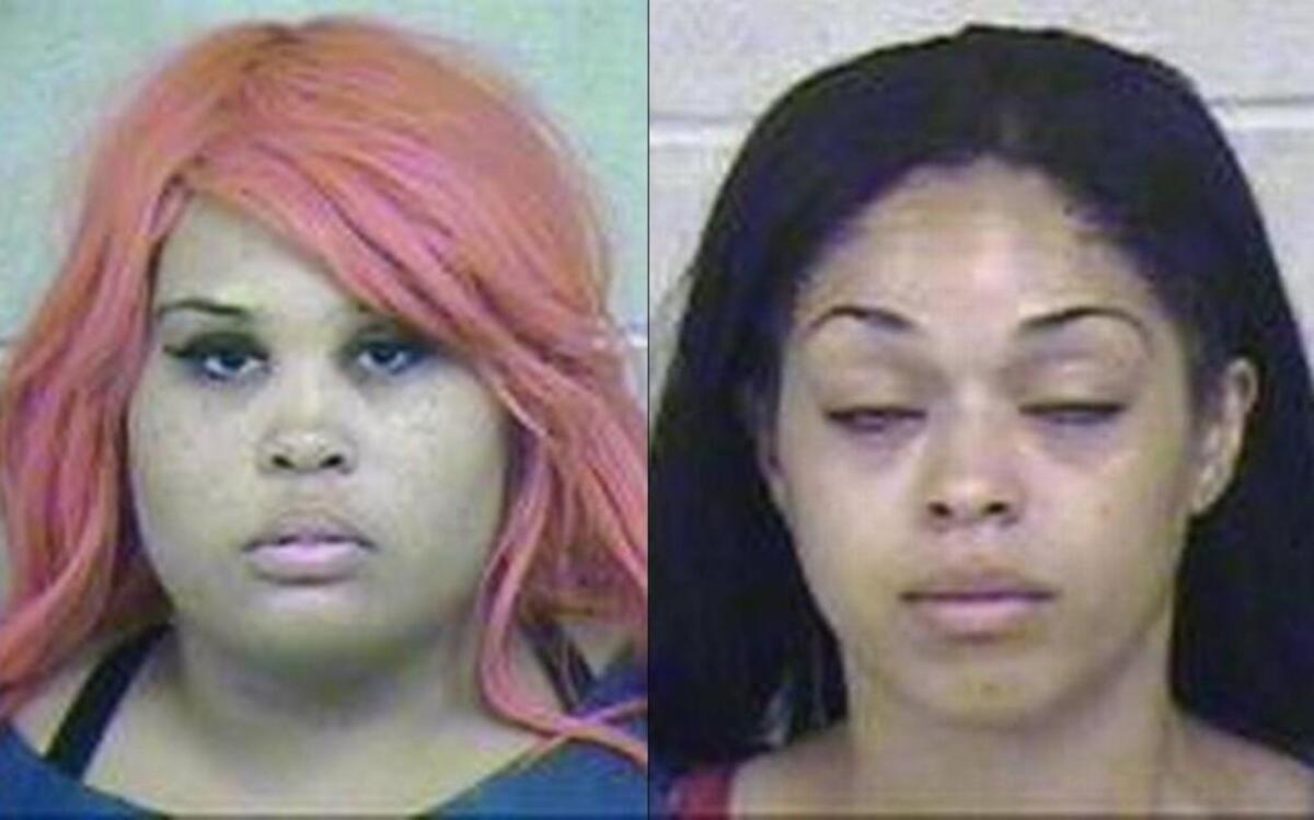 Jaylyn L. Lux (left) and Jamila R. Scott