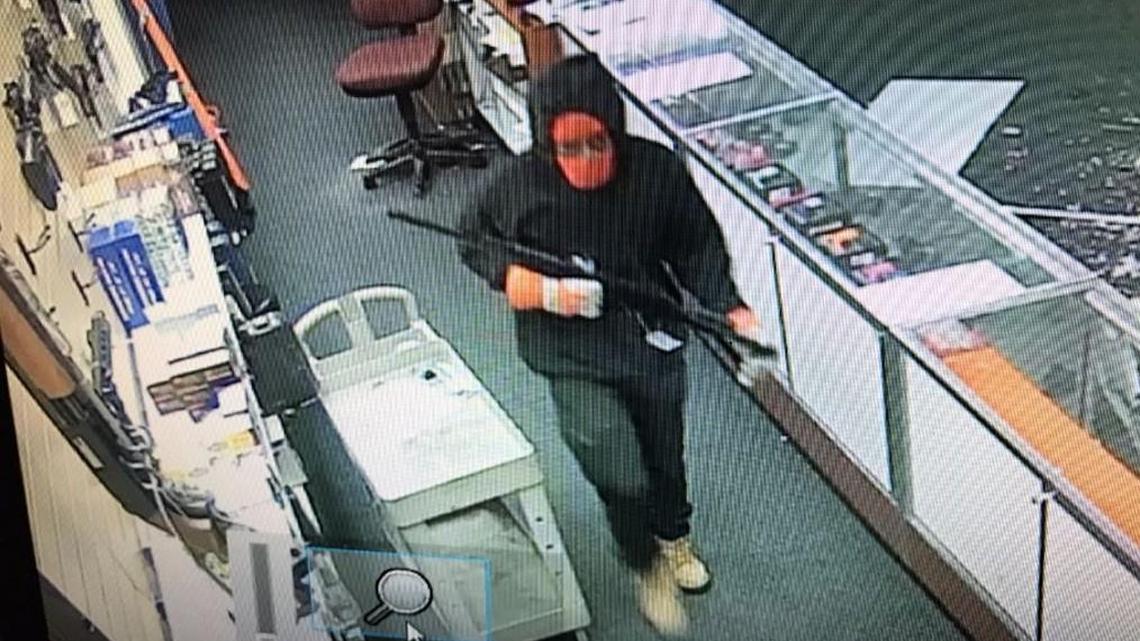 Kansas City police are looking for tips on this suspect in a pawn shop burglary.