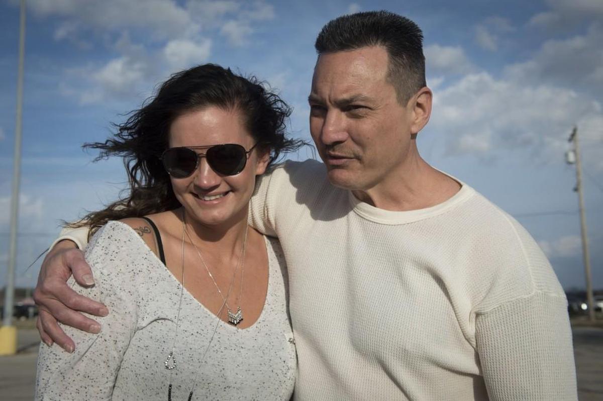 Bryan Sheppard was released from prison in 2017 after serving 22 years. He embraced his daughter, Ashley Keeney, and was looking forward to seeing other family members.