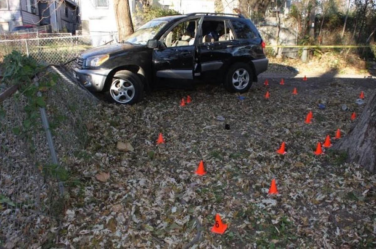 Kansas City police fired numerous gunshots into a car where Philippe Lora sat early in the morning Nov. 18, 2013. Lora later settled a lawsuit against the department for $4.8 million.
