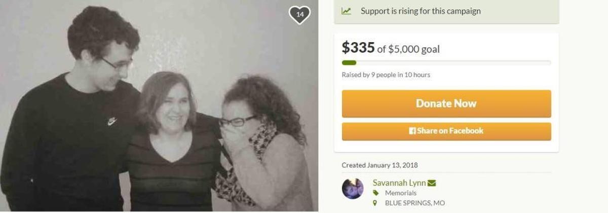 This is a photo posted on a GoFundMe page to raise money for the family of Jack Price after his shooting death Friday night.