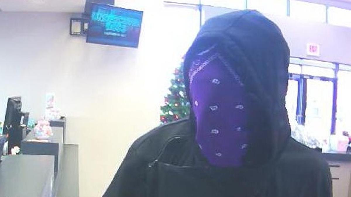 A man wearing a mask fled an Independence bank empty handed after a robbery attempt Friday afternoon.