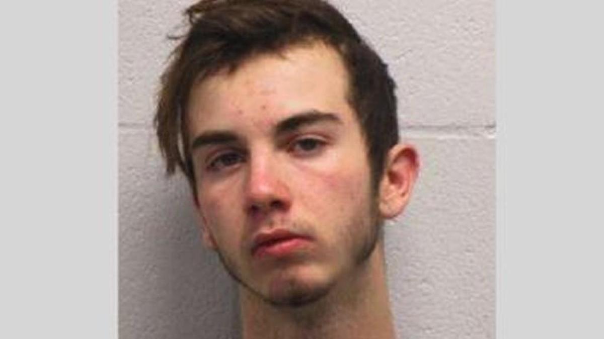 Andrew Spensberger is charged with possession of child pornography. His dad turned him in.