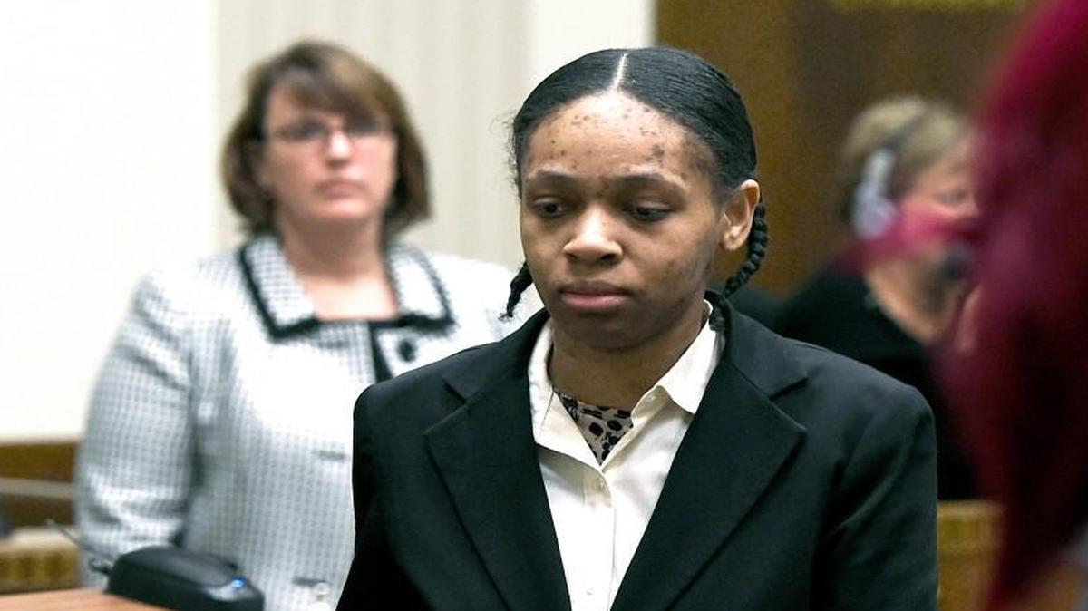 Jacole Prince became upset Friday and walked out of Jackson County Circuit Court during the penalty phase of her trial. She was convicted of endangering, abusing and assaulting her 10-year-old daughter and repeatedly locking her in a closet.