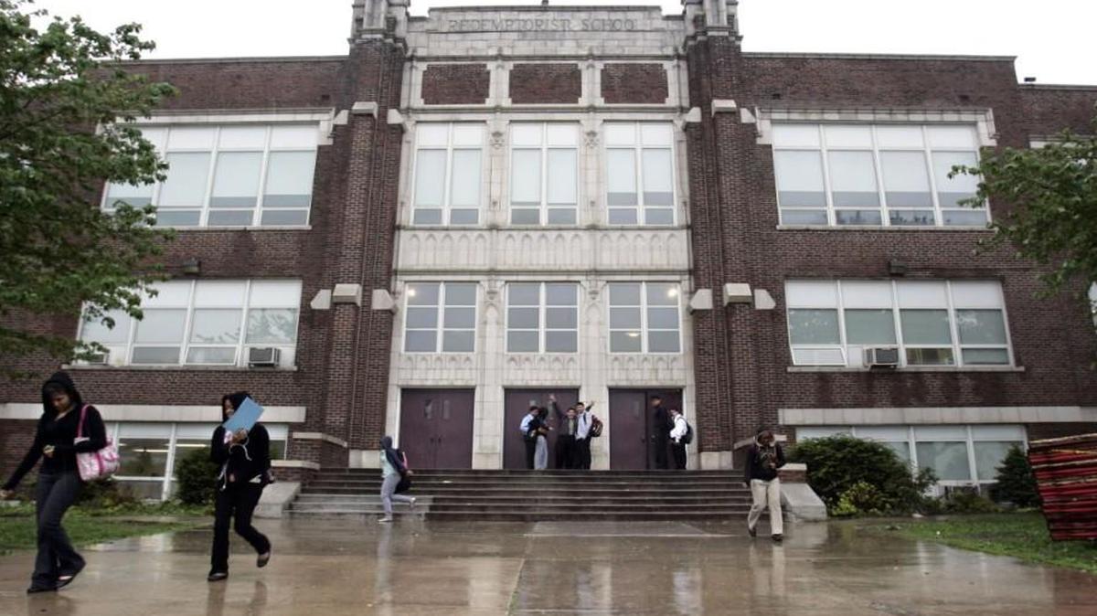 Cristo Rey high school in Kansas City was put on lockdown for less than an hour Thursday after gunshots were fired near the school.