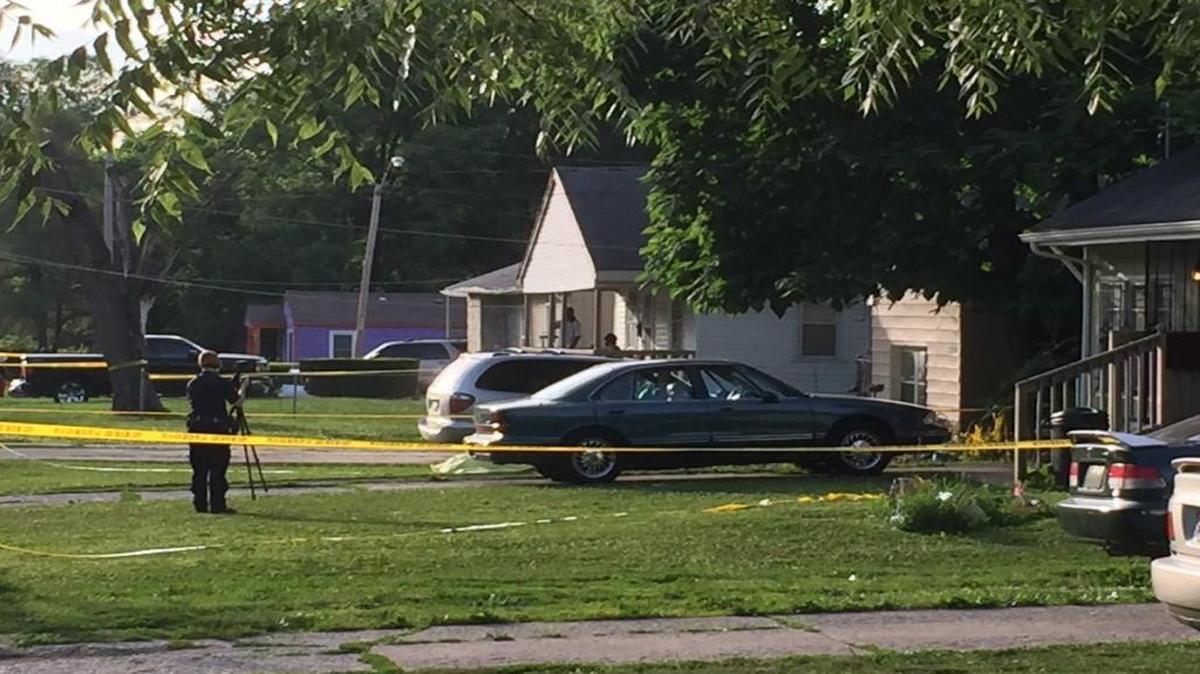Kansas City police investigated a body found in a car outside a home near 69th Street and Walrond Avenue on Thursday morning.