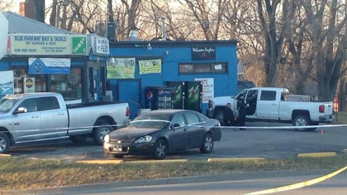 Kansas City police on Tuesday investigated a fatal shooting at a bait shop in the 6900 block of Blue Parkway.
