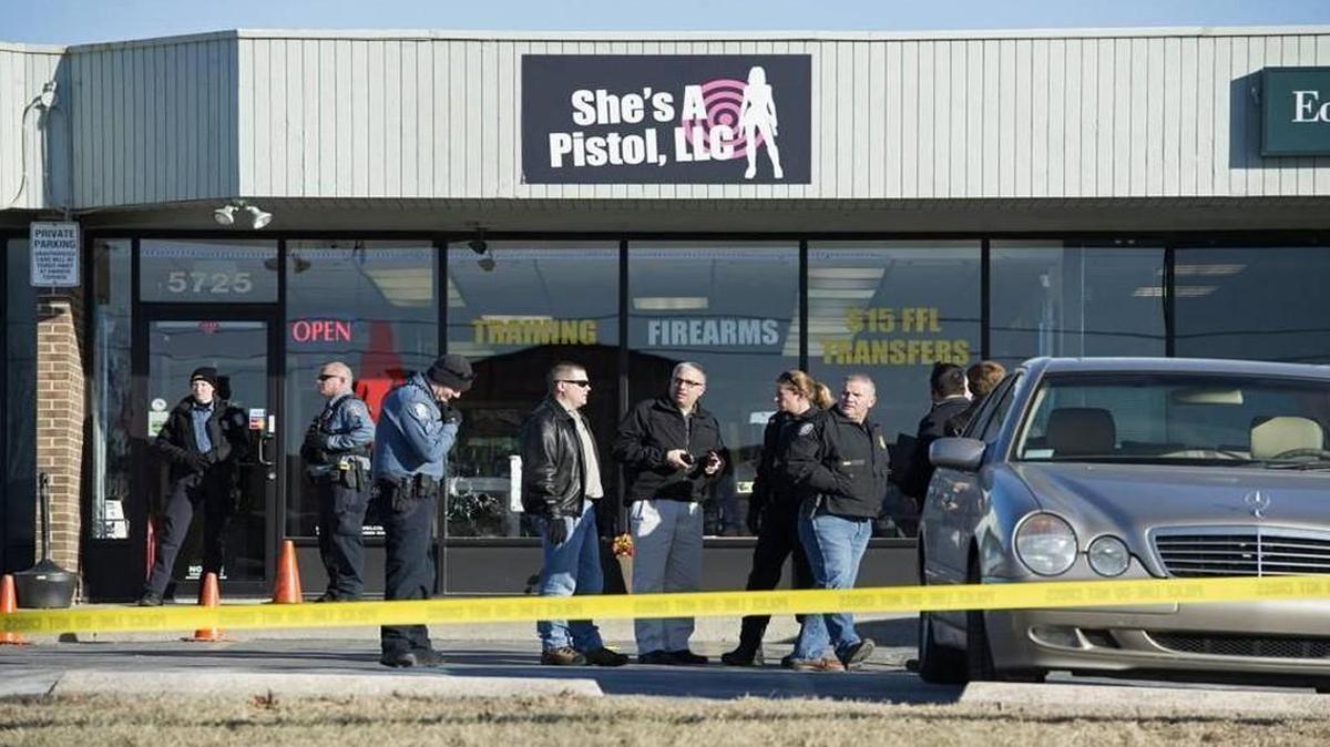 Police investigated the fatal shooting of Jon Bieker at the Shawnee gun store he co-owned, She’s a Pistol. The four men charged in the killing will go on trial in 2017.