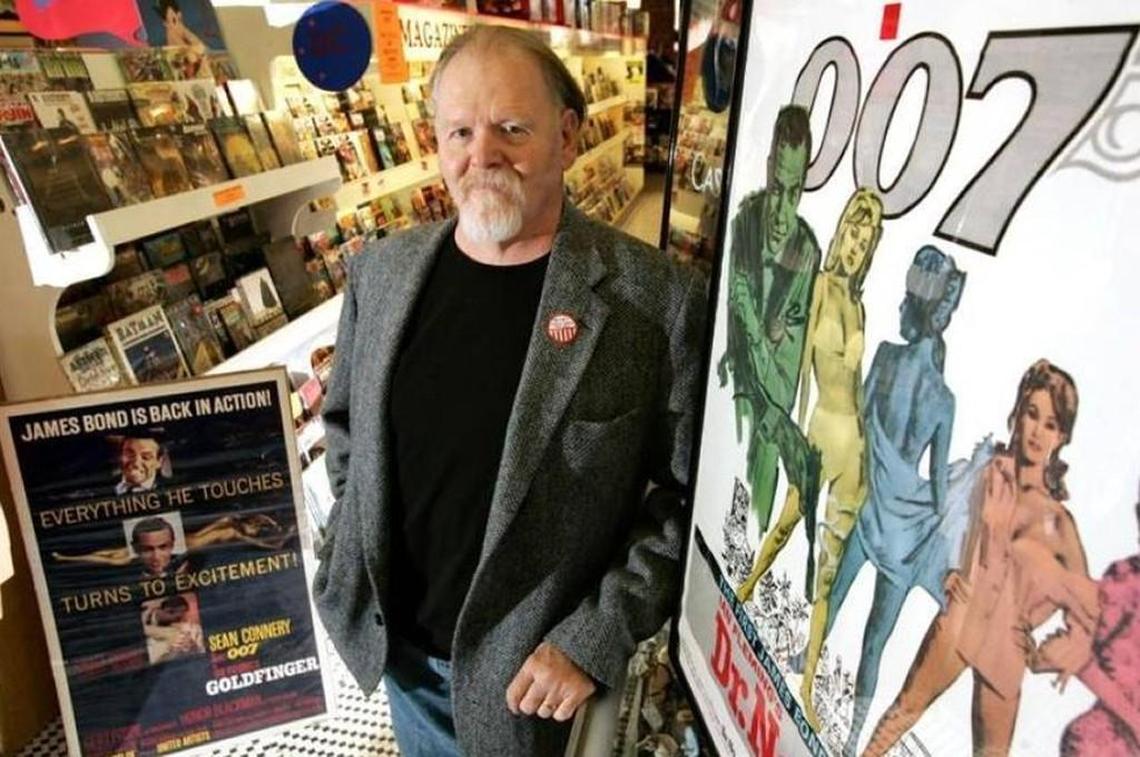 James Cavanaugh, the longtime owner of Clint’s Comics in Kansas City, died after being injured in a robbery at his store in 2017.