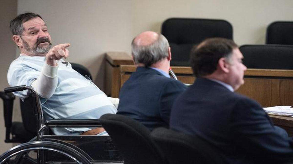 
F. Glenn Miller Jr. went against his defense attorneys’ wishes by asking for a speedy trial.
