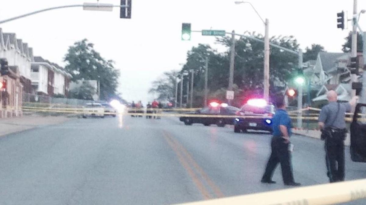 Kansas City police investigated a homicide Saturday in the 3300 block of Indiana Avenue.