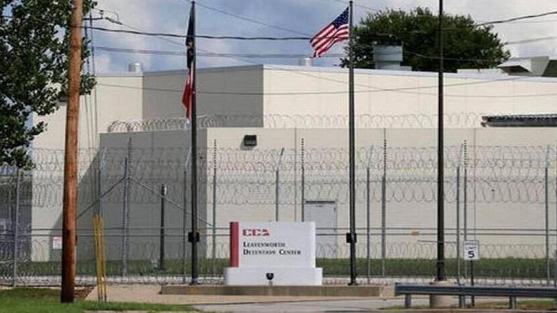 The Leavenworth Detention Center.