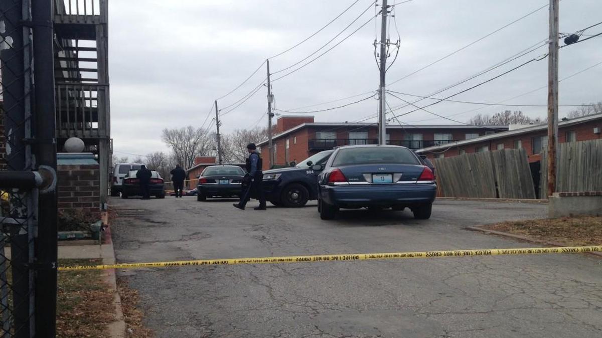 Kansas City police investigated the fatal shooting death of Danny R. Beverly, 34, Friday at an apartment complex near 81st and Troost.
