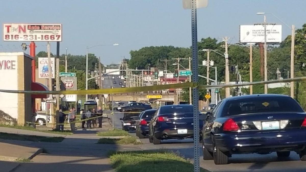 One person was shot and killed Friday inside a vehicle at a car wash in Kansas City.