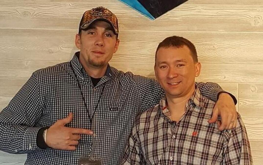 Chase Hardin (left) and Jimmy Ngo had known each other for about 16 years. Hardin was found dead Monday just off a walking path near the Harry Wiggins Trolley Track Trail.