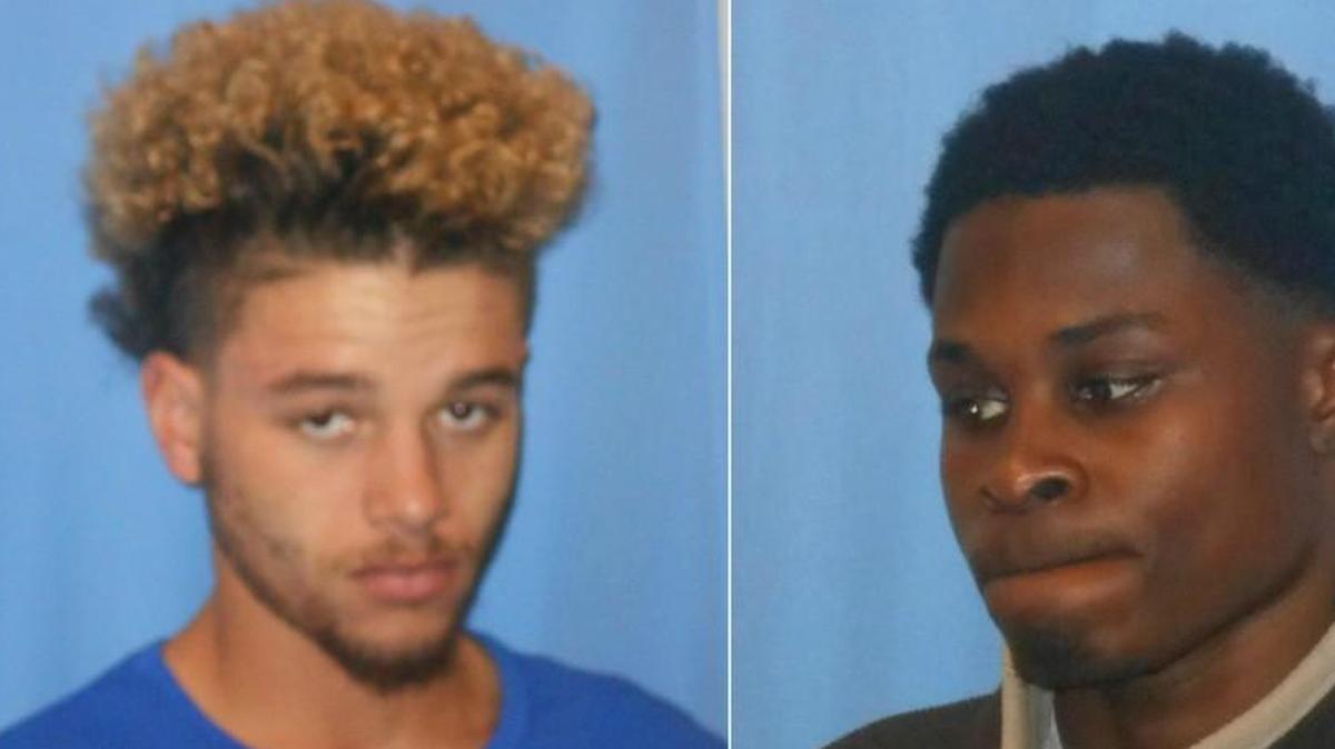 Triston D. Withers, left, and Daquan M. Tolefree