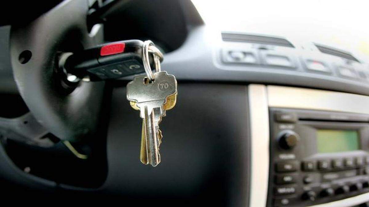 
The idling car was stolen early Tuesday at the Georgetown Apartments in the 7200 block of Eby Drive as a couple was moving. 
