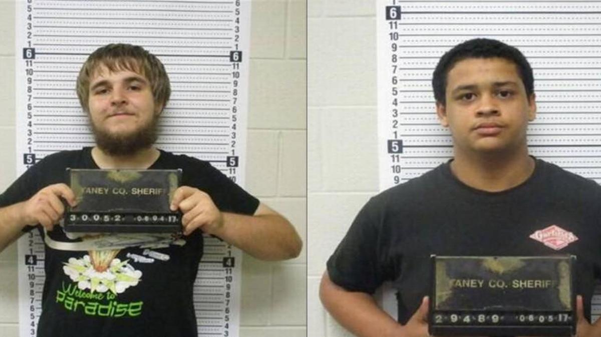 Kyle Wayne Williams (left) and Jordan Hall