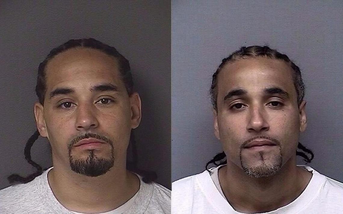 A person known as “Ricky” (left) shares a remarkable resemblance to Richard Anthony Jones. Jones is petitioning the state of Kansas for recognition of his innocence and compensation after serving 17 years in prison for a robbery he says he did not commit.