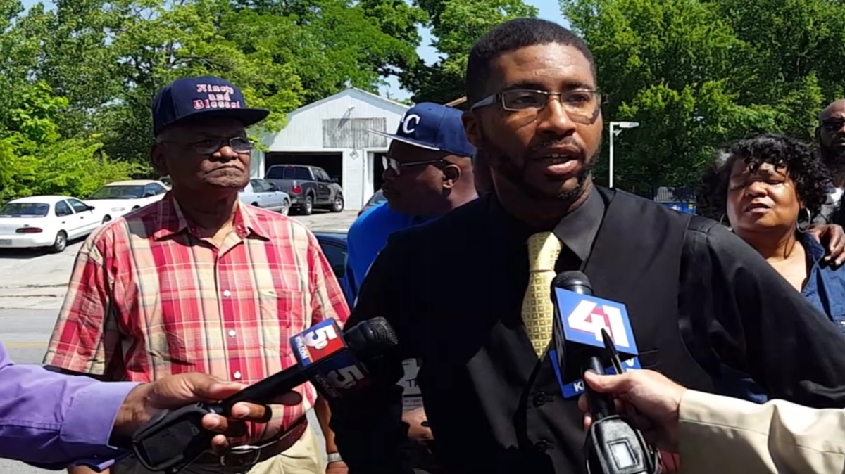 Missouri Rep. Brandon Ellington spoke Friday about gas contamination on the East Side. He called out the attorney general’s office and the Department of Natural Resources for what he saw as a lack of concern about the incident. Both agencies disagreed with him.