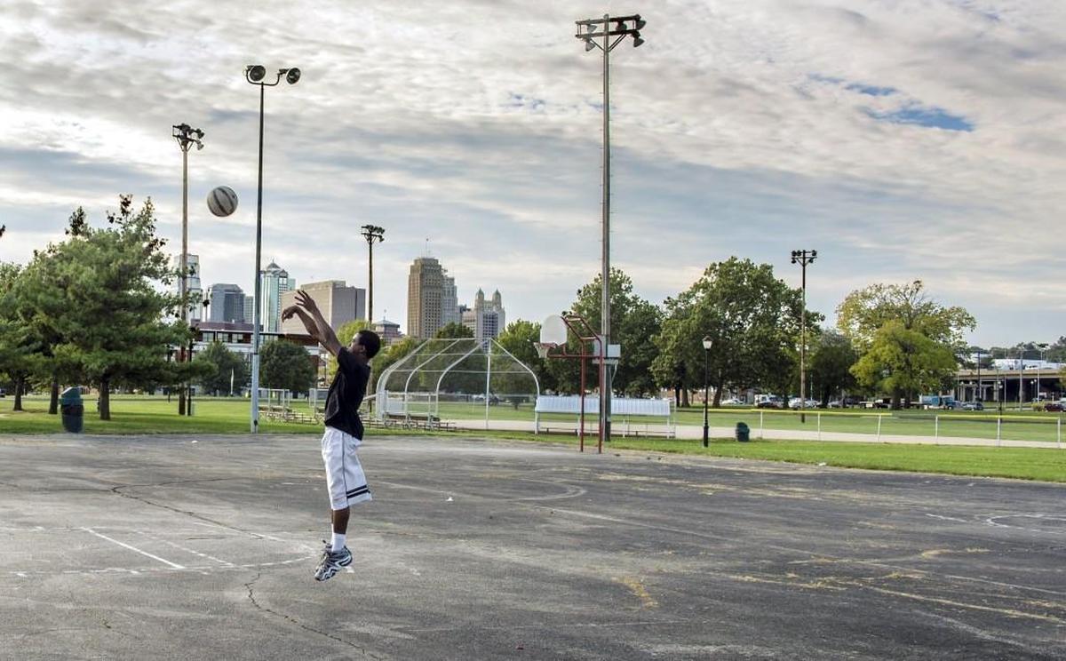 Parade Park’s old basketball court and sole baseball field have given way to the KC Urban Youth Academy, which will feature four top-tier fields and a 40,000-square-foot indoor facility.