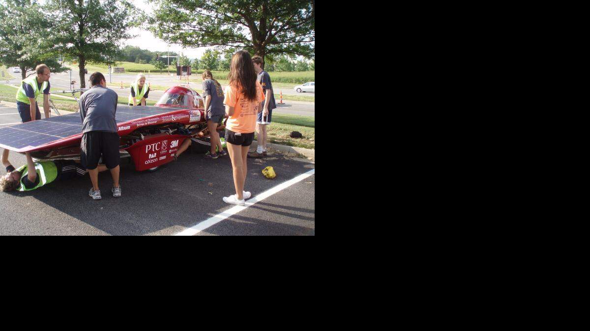 
Some of the cars are capable of reaching speeds of 100 miles per hour, but for the road challenge, most travel at speeds between 35 and 65 mph, depending on cloud coverage and how much energy is stored in the vehicle.
