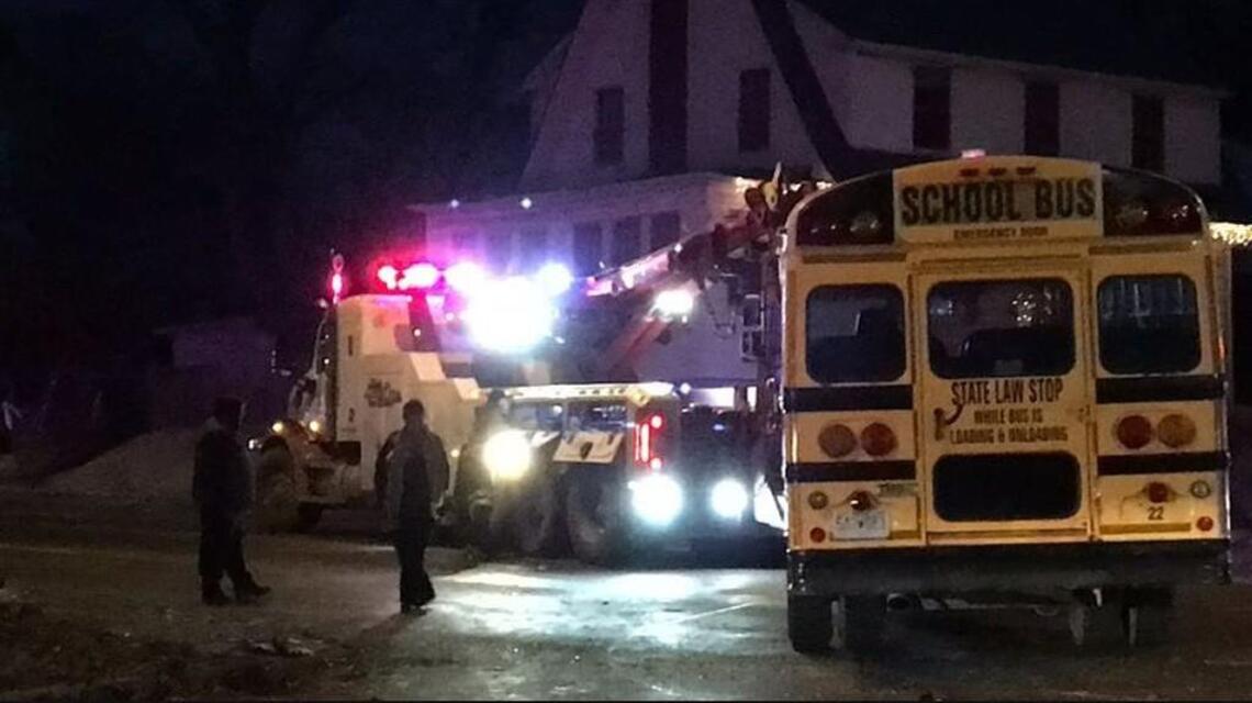 School bus crash in KC leaves driver injured, but no students were hurt ...