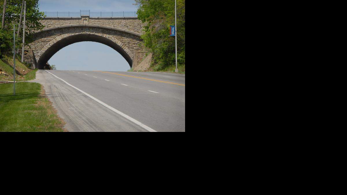 
The Stone Arch Bridge over Truman Road at Blue Ridge Boulevard was rededicated Wednesday.
