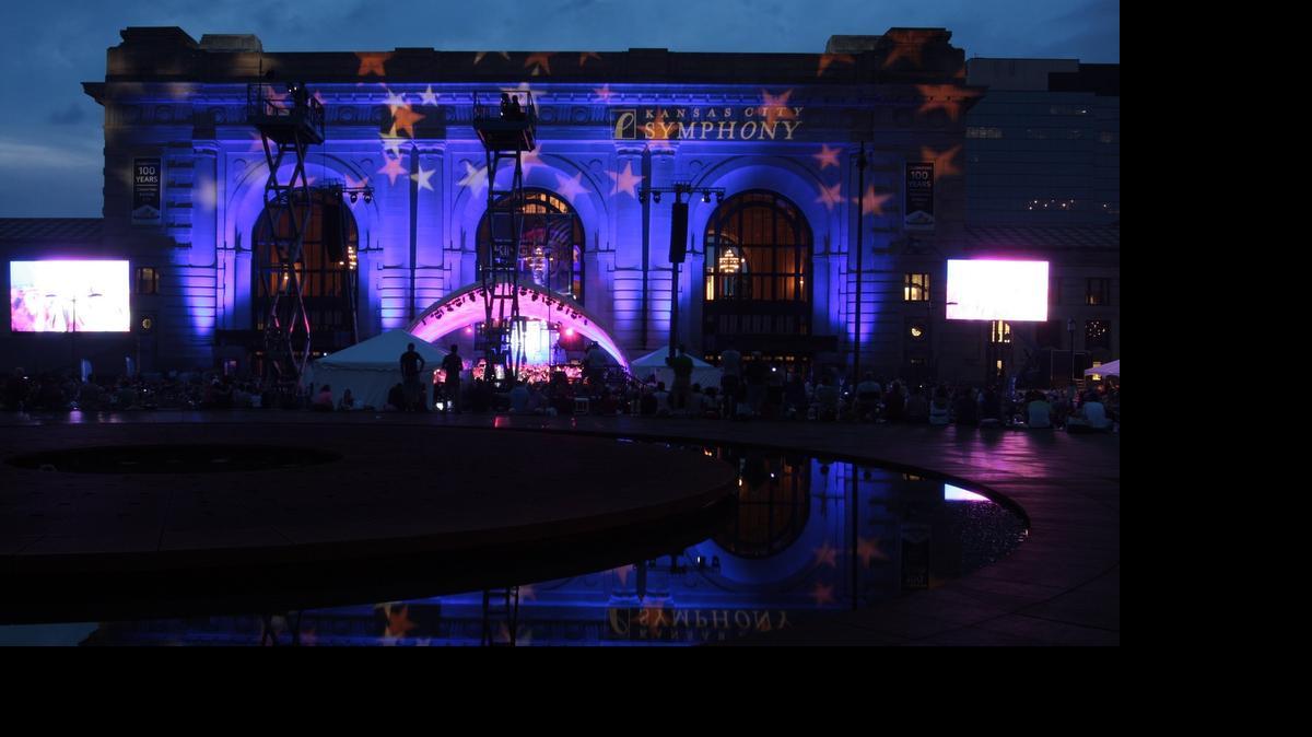 
Union Station was awash in patriotic colors at a past Celebration at the Station.
