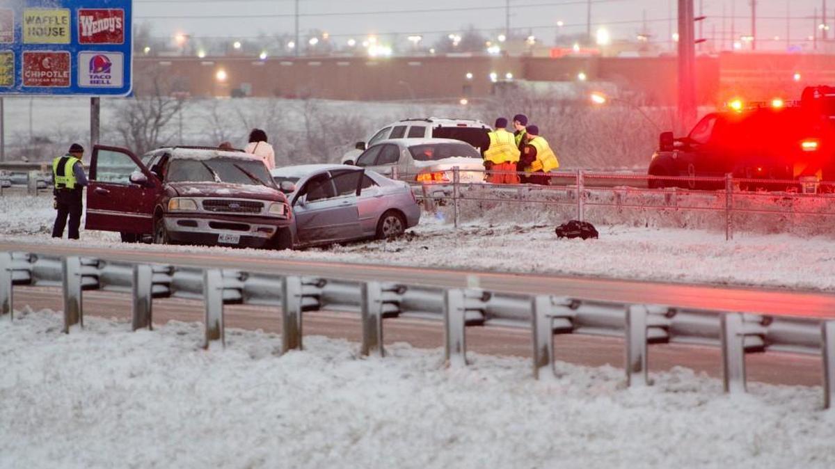 Emergency personnel responded to a multiple-vehicle accident on southbound Interstate 49 near the 163rd Street exit in Belton during rush-hour traffic Monday night.