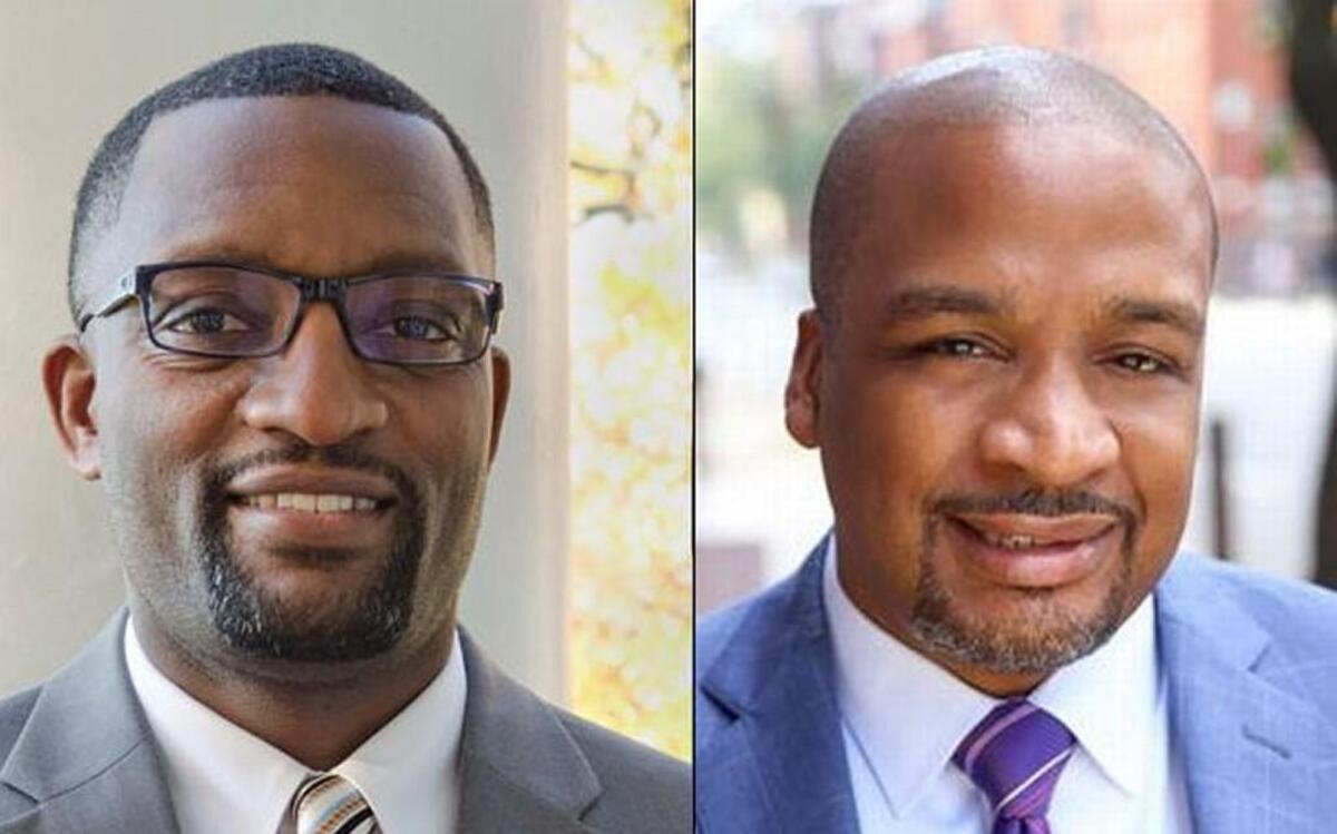 Mark T. Bedell (left) and Ronald G. Taylor
