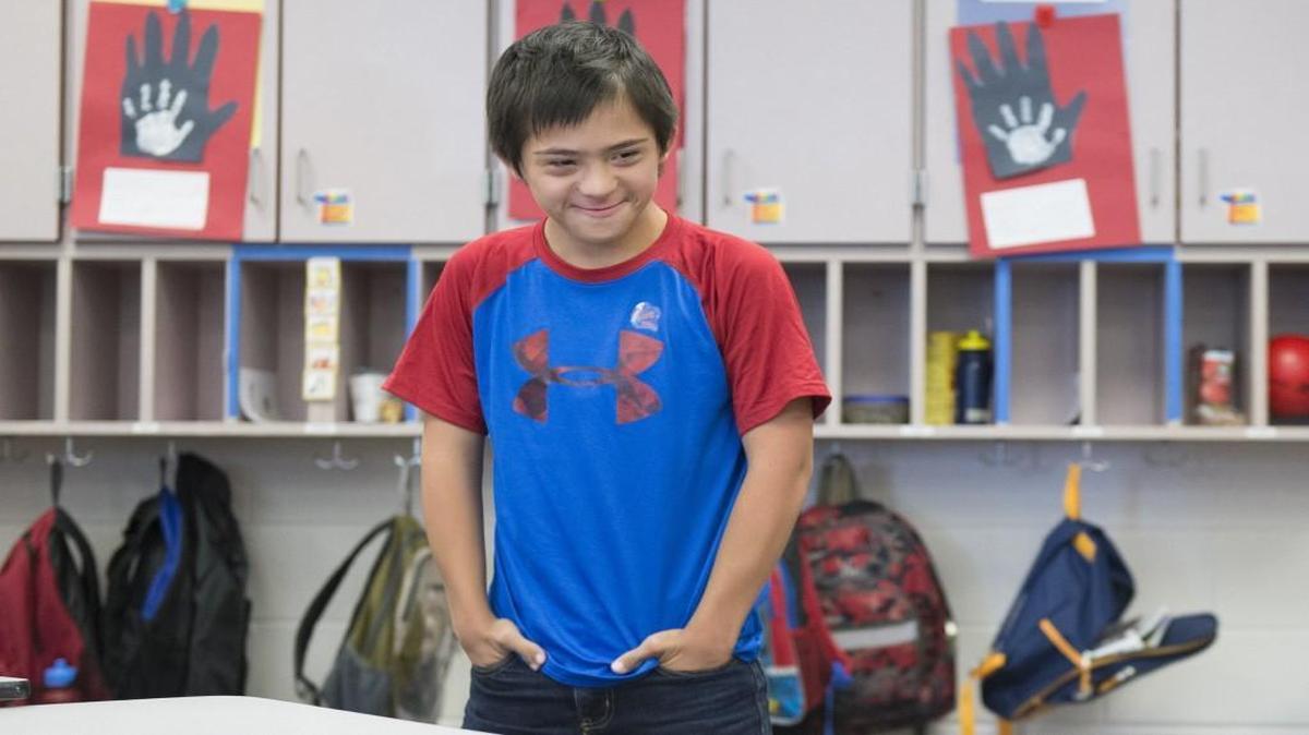 
Govi, 12, smiled as his classmates sang “Happy Birthday” to him last month at his Northland school.
