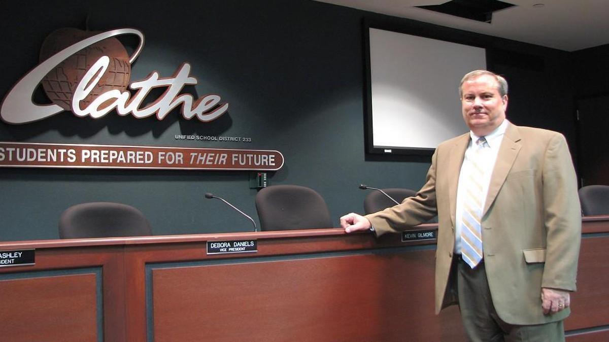 Olathe school superintendent Marlin Berry