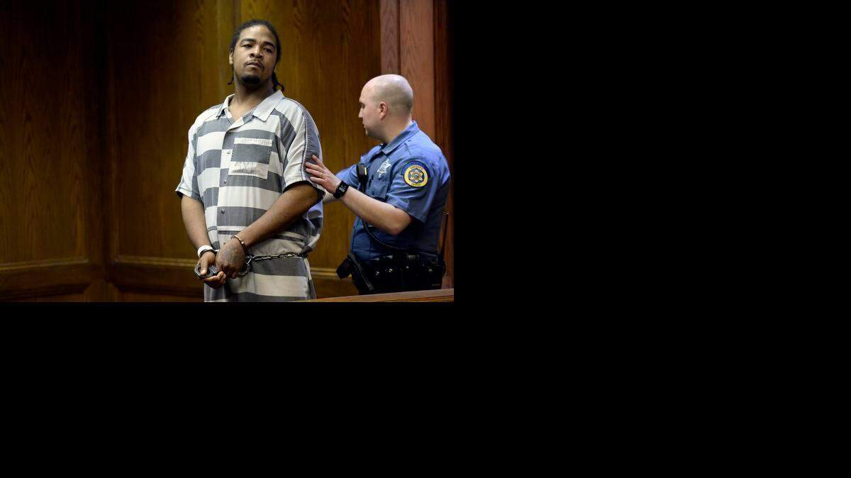 
Dyron M. King was brought into Wyandotte County District Court on Monday, March 9, 2015, in Kansas City, Kan.
