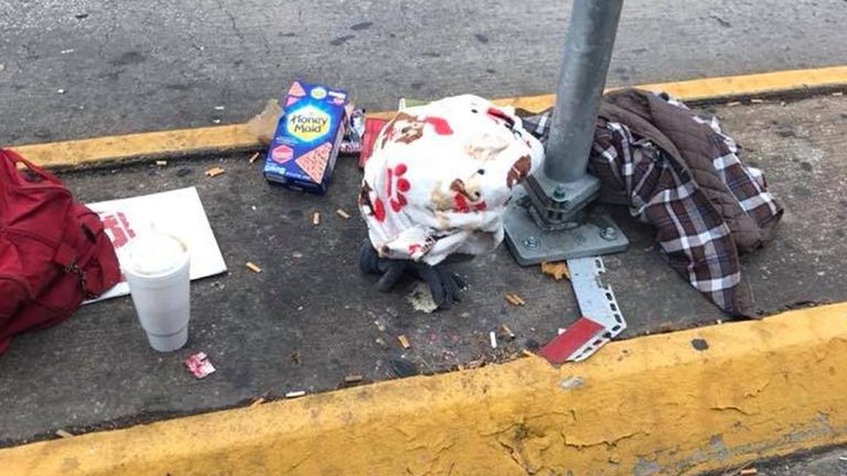This is what Greene County (Missouri) sheriff Jim Arnott saw on Sunday on a Springfield street corner that inspired him to write a Facebook post urging people to stop giving to panhandlers.