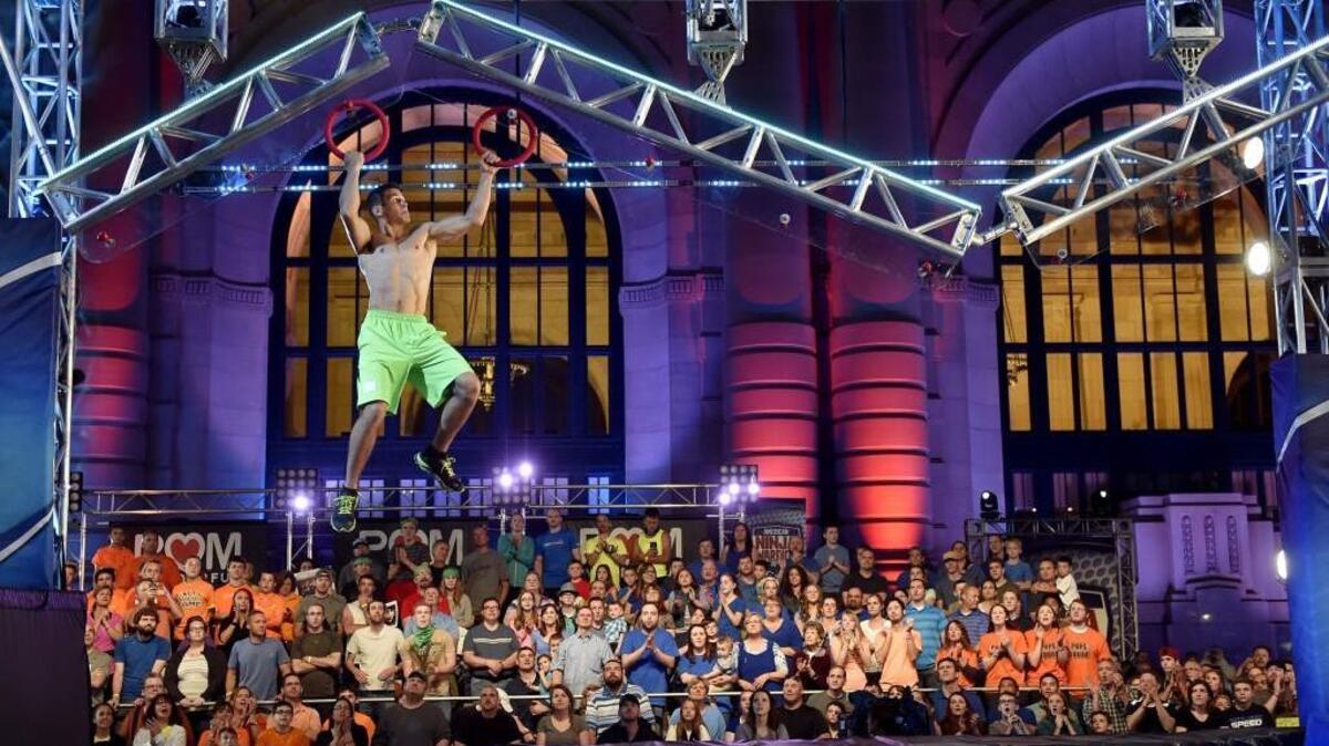 “American Ninja Warrior” filmed its show in front of Union Station in 2015.