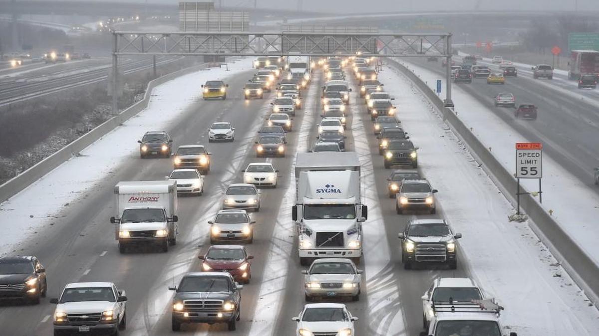 Driving could be hazardous next week if forecasts of a winter storm play out.