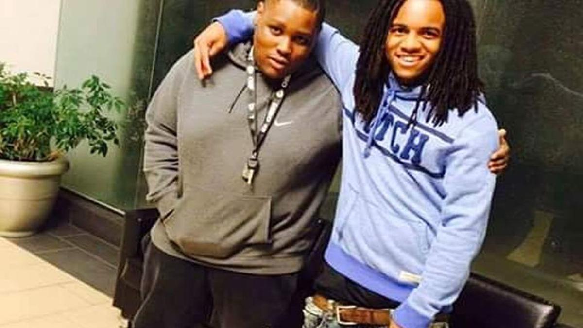 Quentin D. Leggs (left), 19, and his cousin Ra’Shad D. Leggs, 17, both of Kansas City, were killed in a wreck Saturday night.