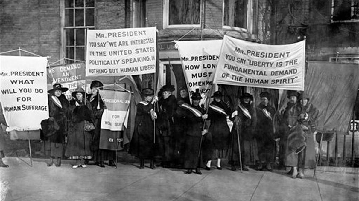 World War I changed a lot of things, including accelerating women’s empowerment. They entered the work force. The right to vote was inevitable.