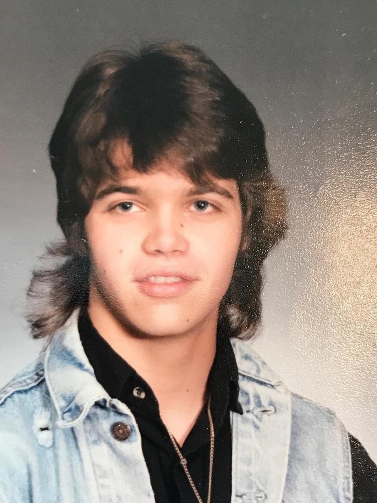 Robert Marble is seen here in a yearbook photo from his senior year at Linwood High School.