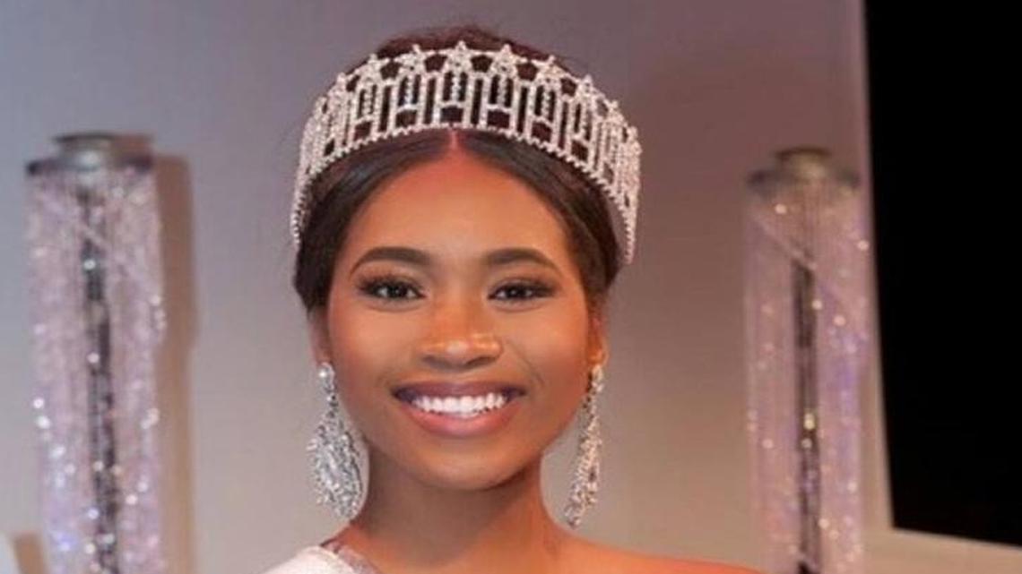 Bayleigh Dayton of Lee’s Summit became the first African-American woman crowned Miss Missouri USA on Sunday.