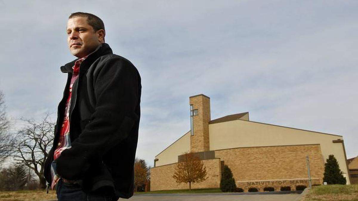 
Jon David Couzens in 2011 at Nativity of the Blessed Virgin Mary Church in Independence. 
