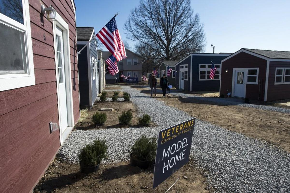The first phase of Veterans Community Project in Kansas City has been completed with 13 tiny houses granted to homeless veterans.