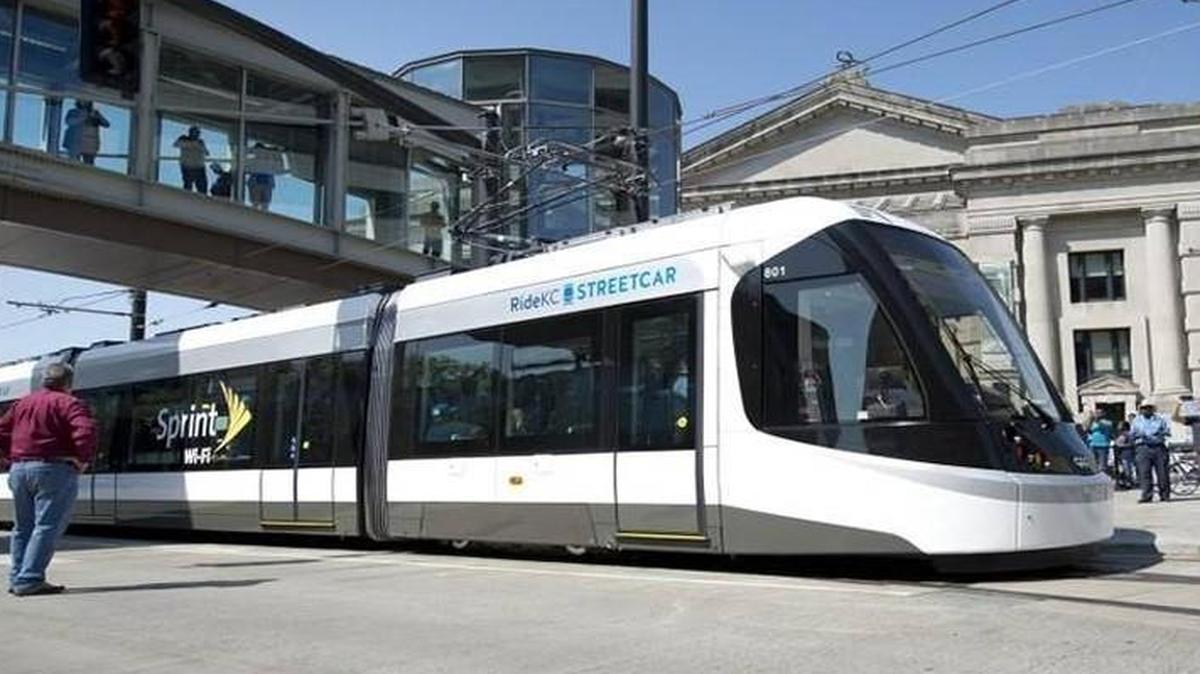 Someone allegedly threw a rock at a downtown Kansas City streetcar Monday afternoon. The system was down to just two vehicles for a few hours before service was restored to three vehicles. Police are investigating.
