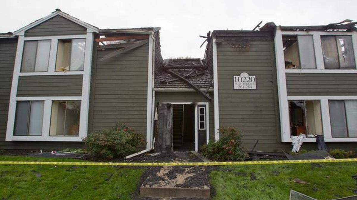 
A fire at the Aspen Lodge Apartments in Overland Park early Wednesday is thought to have been caused by carelessly discarded smoking materials, according to Fire Department investigators. The two-alarm fire left residents from 16 units without a place to live. The apartments are in the 10200 block of West 81st Terrace.
